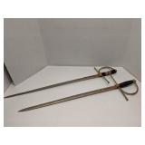 Pair of decorative swords 31'