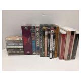 Mixed media lot - DVD, VHS, Cassette & Audio Books