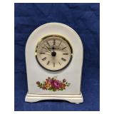 Howard Miller porcelain mantel shelf clock