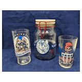 Group of collectible glassware
