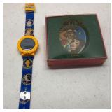 Lot of 2 Disney Store Collectible Ornament & Watch