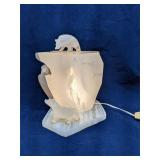 Polar Bear Onyx Iceberg Lamp/Light - very heavy