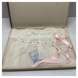 Vintage 12 Mo Sheer Nylon Baby Girls Dress
