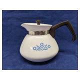 Corning Ware Cornflower Blue 6 cup tea pot