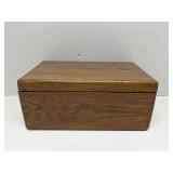 Vintage solid wood box