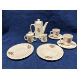 Porcelain toy tea set