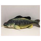 Trout Fish Pillow Plush Lifelike Large Fins Eyes