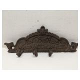 Cast Iron Hot Bath 25 cents Sign