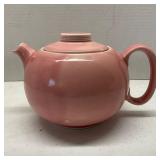 W.S. George Pink Teapot #192a East Palestine Ohio