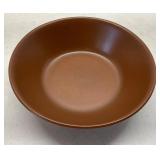 Vtg Brown Ceramic Bowl Made Midwinter in England