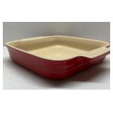 Le Creuset Stoneware Red Square Baking Dish 10-21