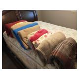 Group of blankets