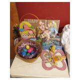 Group of Easter decorations