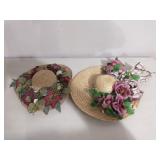 Lot of 2 sun hats