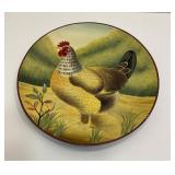 Decorative Rooster Plate