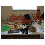 Group of Halloween/Fall decorations