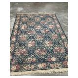 Multi colored area rug