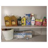 Group of items on shelf