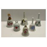 6 Bells of Various Sizes