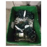 Tote of Christmas lights