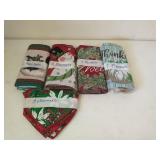 Group of Christmas place mats