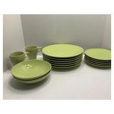 Lot of 15 IKEA of Sweden Sea foam Green  Dishes