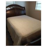 Gray king size bedspread, Hotel Collection
