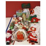 Group of Christmas decorations