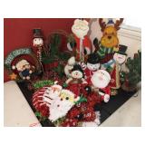 Group of Christmas decorations