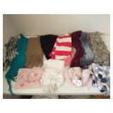 Group of scarves