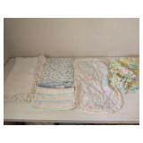 Group of baby blankets