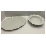 Mitterteich Bavaria Platter & Serving Bowl