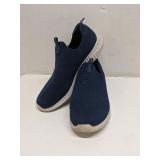 Sketchers dark blue casual shoes size 10