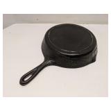 Vintage 3-notch Lodge #6 cast iron skillet, 9'