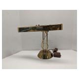 Musical Harp Lyre Shaped Brass Desk Piano Lamp
