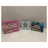 Lot of 3 decorative picture frames