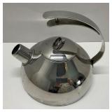 Vtg 1970-80 Stainless Steel Stove Top Tea Kettle