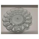 Vintage Indiana Glass Deviled Egg Plate