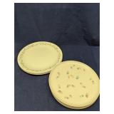 Group of plates - Corelle & Spoulding Ware