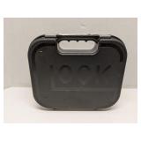 Black plastic gun case
