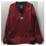 Razorback Red Pull Over Jacket Size XXL Light