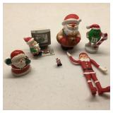 Lot of 6 Various Christmas Ornments