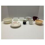 Lot of Bowls, Vtg Teacups, Coors Ashtray, Cups