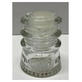 3 1/4 ï¿½  0-4 ï¿½ Hemingray Insulator Made in USA
