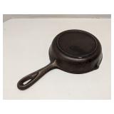 Vintage BSR #3 cast iron skillet, 6.5'