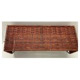 Wicker Hanging or Setting Shelf 19ï¿½