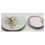 Lot of 2 Vintage Decorative Plates 8' & 5.5'