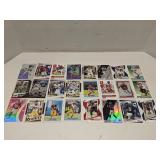 Lot of 24 2022 Panini Football cards