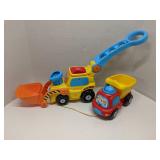 VTech Pop-a-Balls Push & Pop Bulldozer