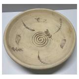 Handmade Textured Ceramic Bowl